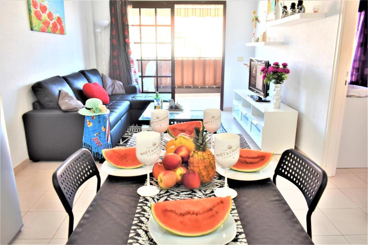 Cozy Apartment Tenerife South Wifi & Pool Costa Del Silencio Exteriör bild