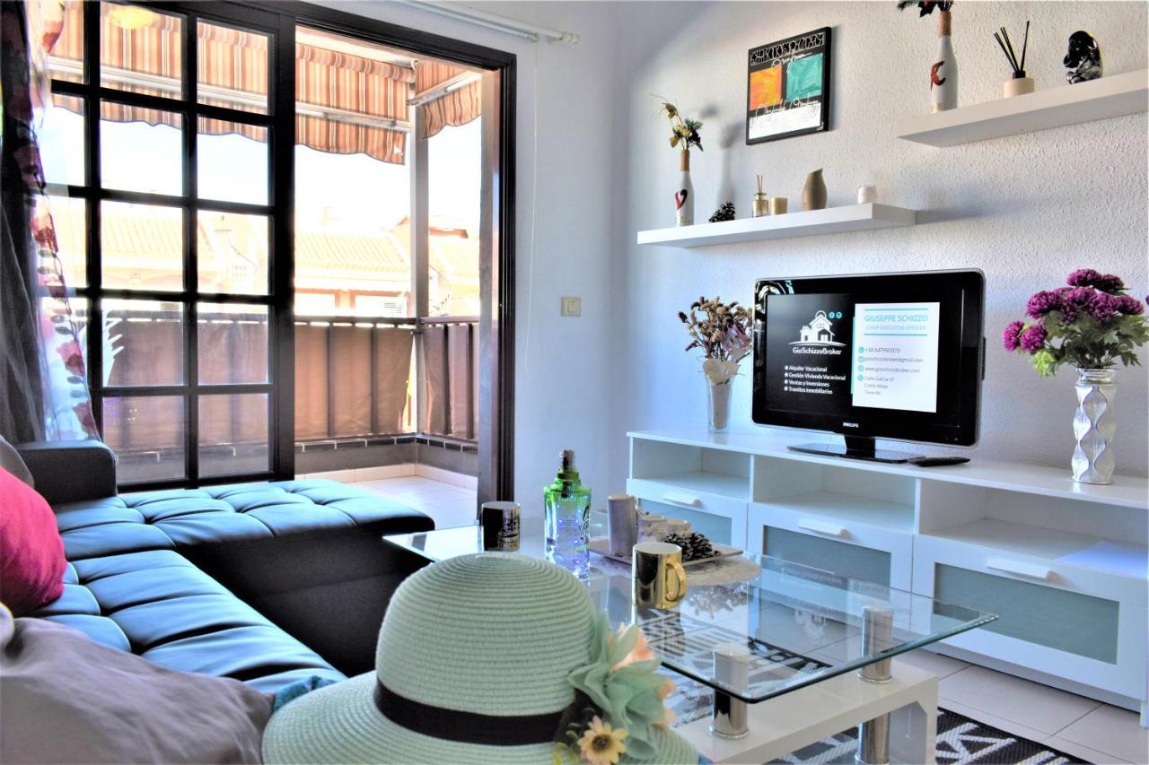 Cozy Apartment Tenerife South Wifi & Pool Costa Del Silencio Exteriör bild